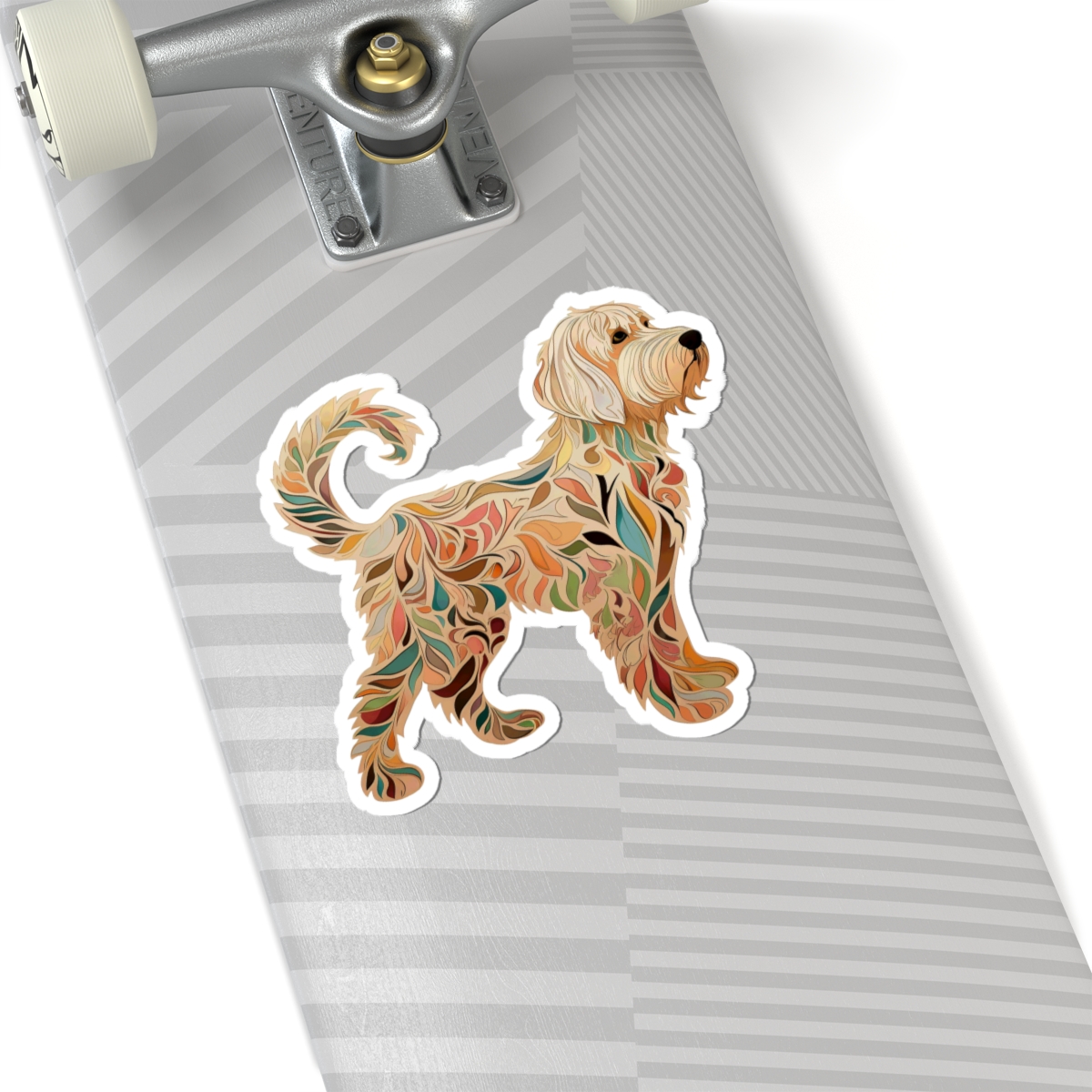Art Nouveau Labradoodle - Sticker - context