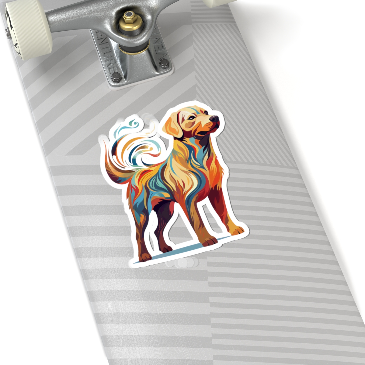 Art Nouveau Labrador Retriever - Sticker - context