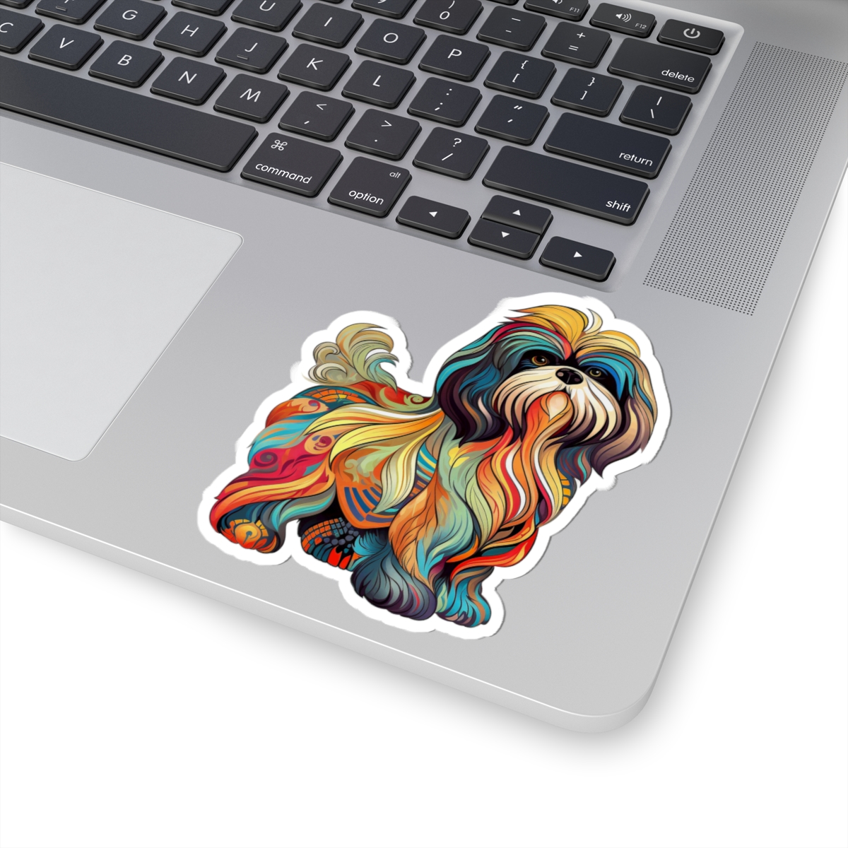 Art Nouveau Shih Tzu - Sticker - context