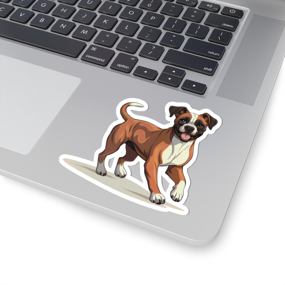 Playful Puppers Boxer - Sticker - context