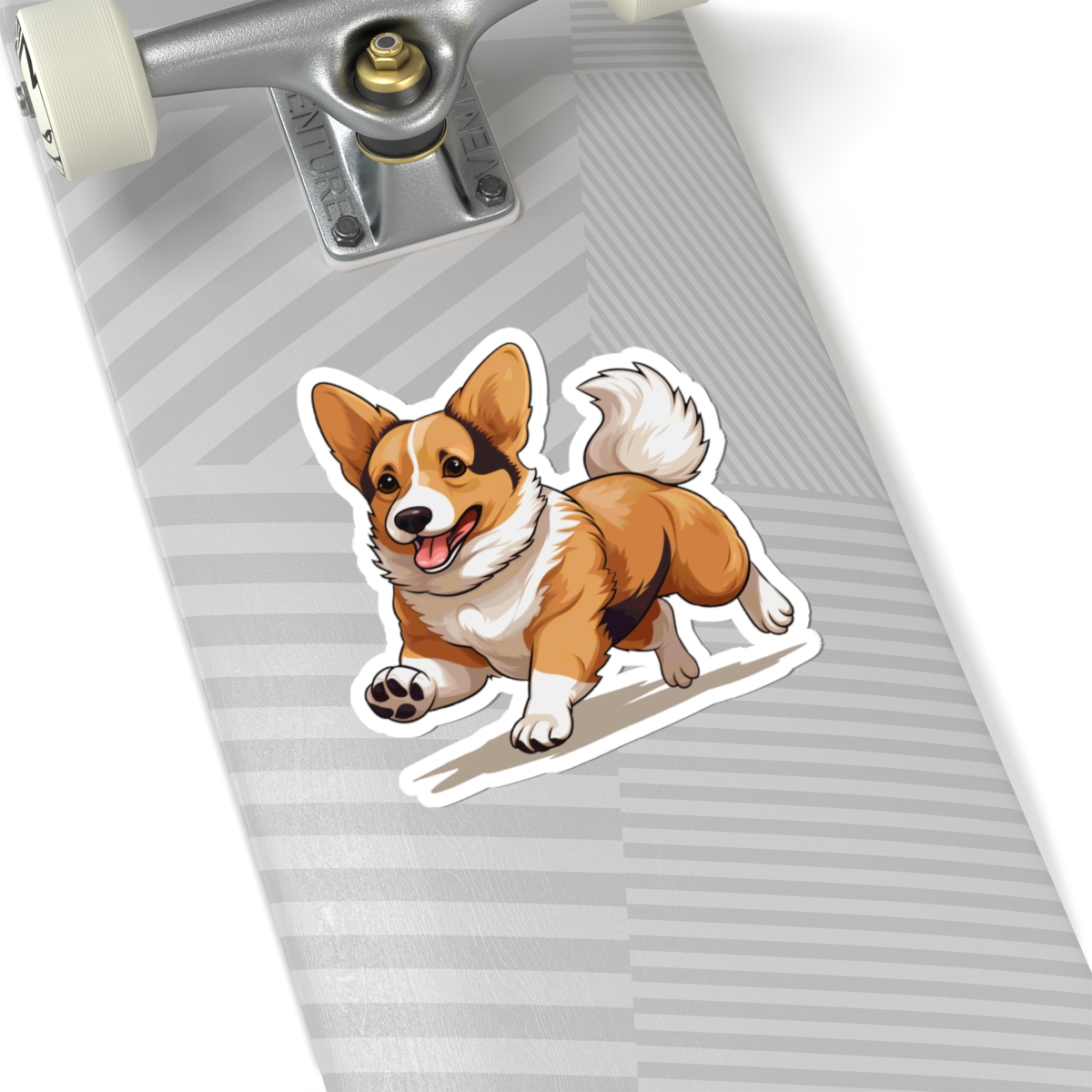 Playful Puppers Corgi - Sticker - context