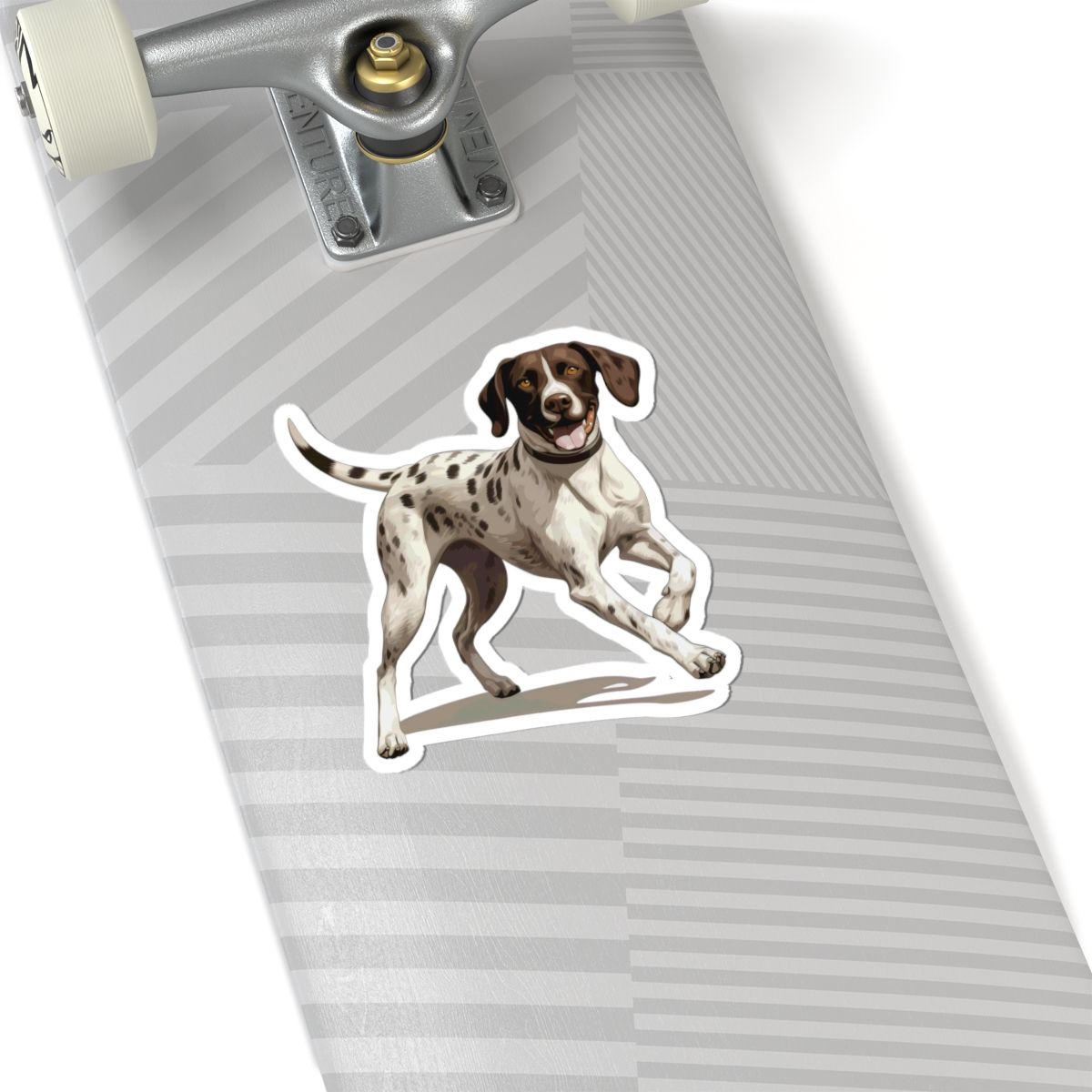 Playful Puppers German Shorthaired Pointer - Sticker - context