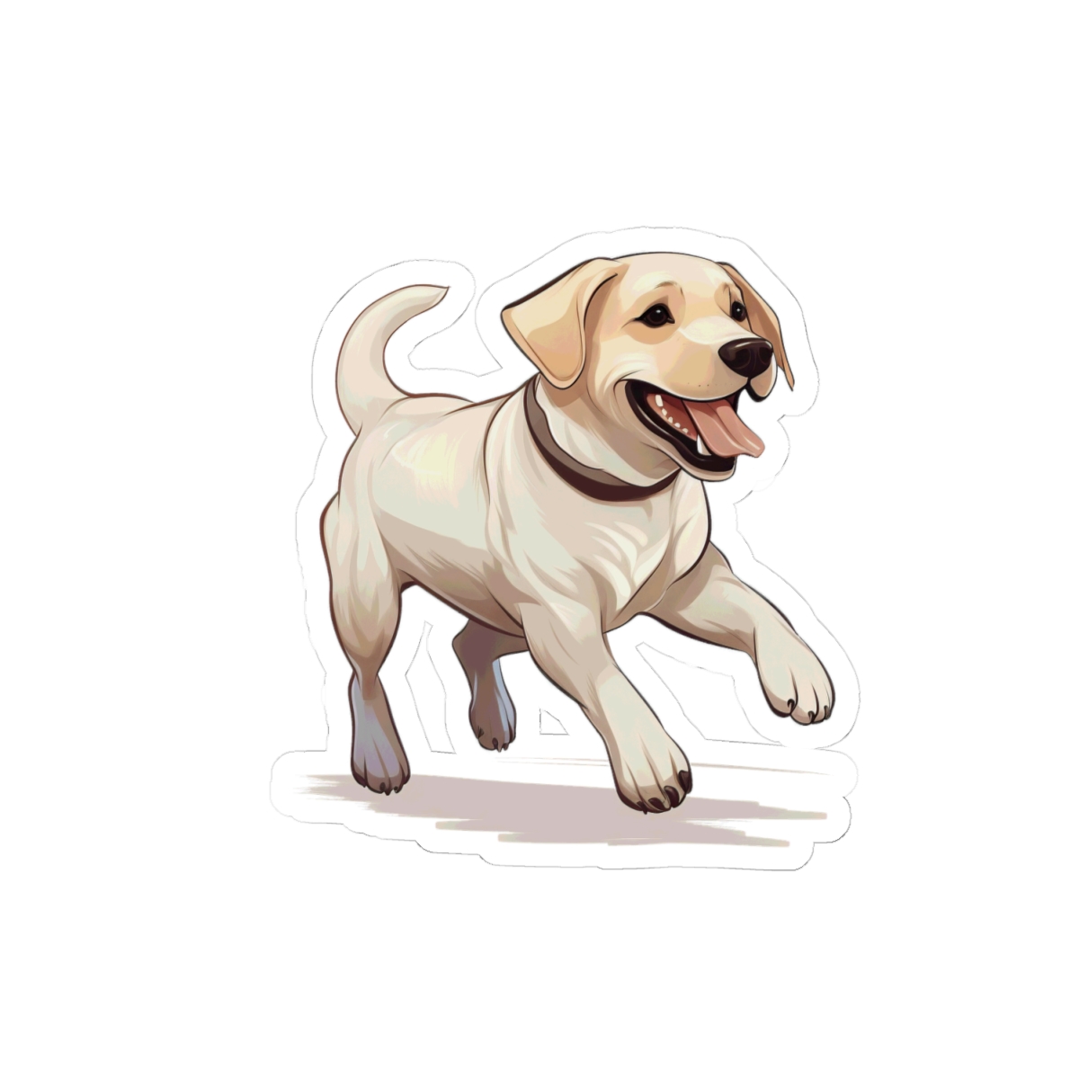 Playful Puppers Labrador Retriever - Sticker