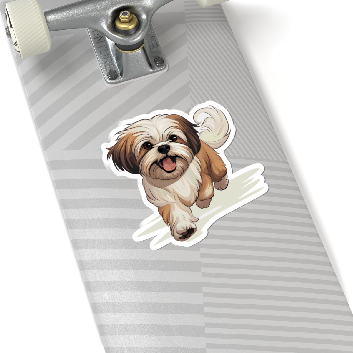Playful Puppers Shih Tzu - Sticker - context