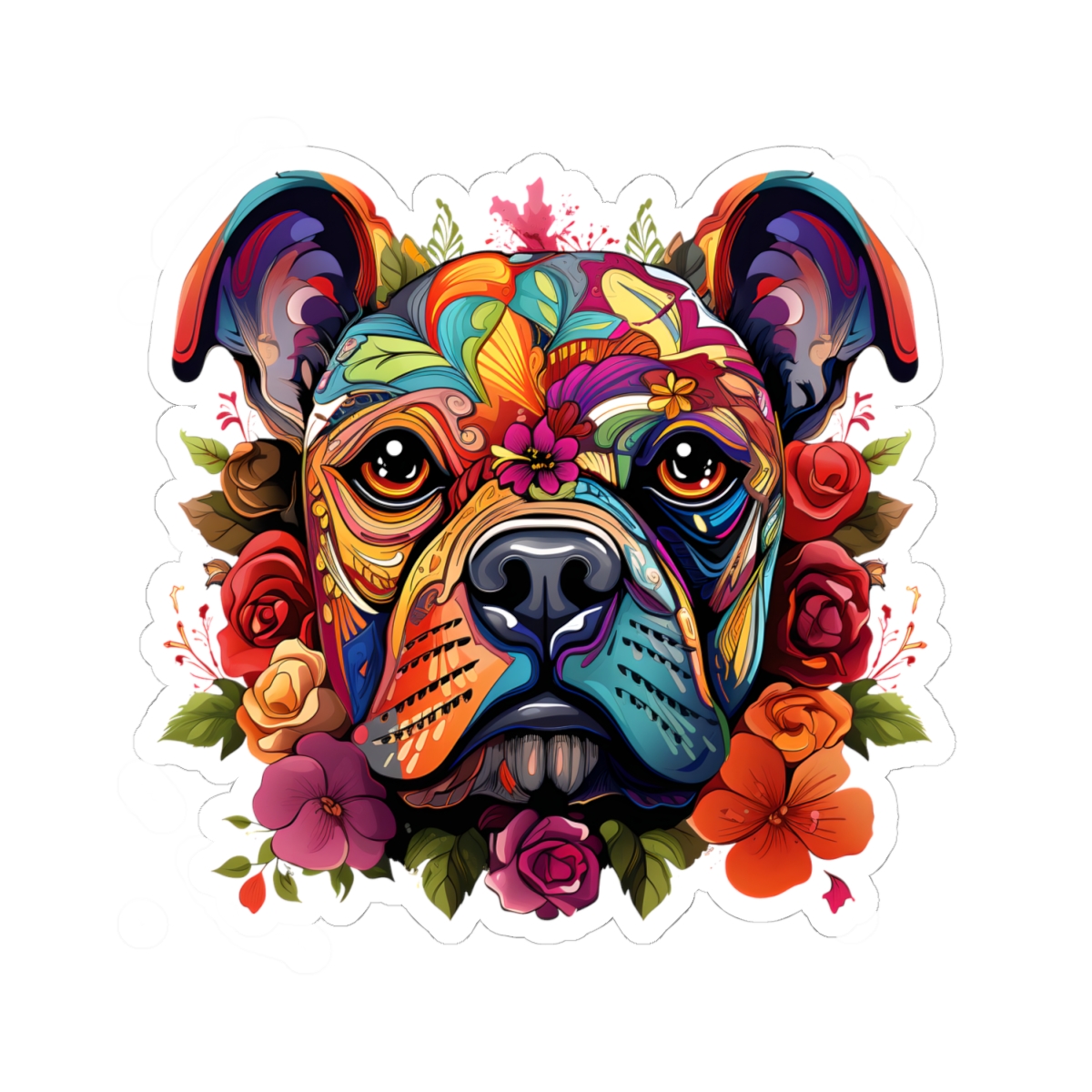 Spirit Animal Bulldog - Sticker