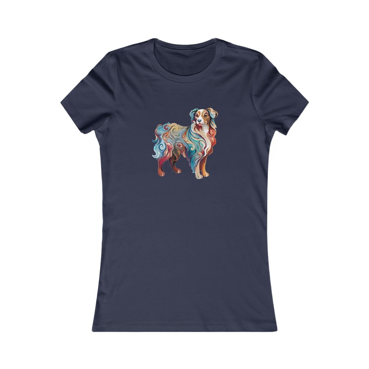 Art Nouveau Australian Shepherd - Women's Tee