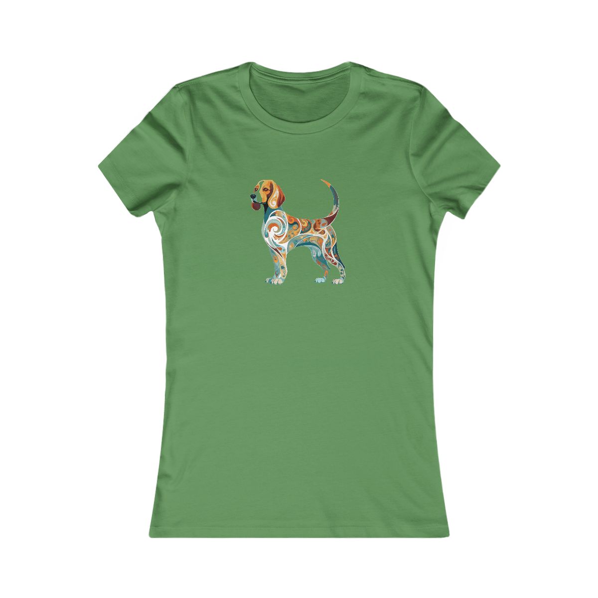 Art Nouveau Beagle - Women's Tee