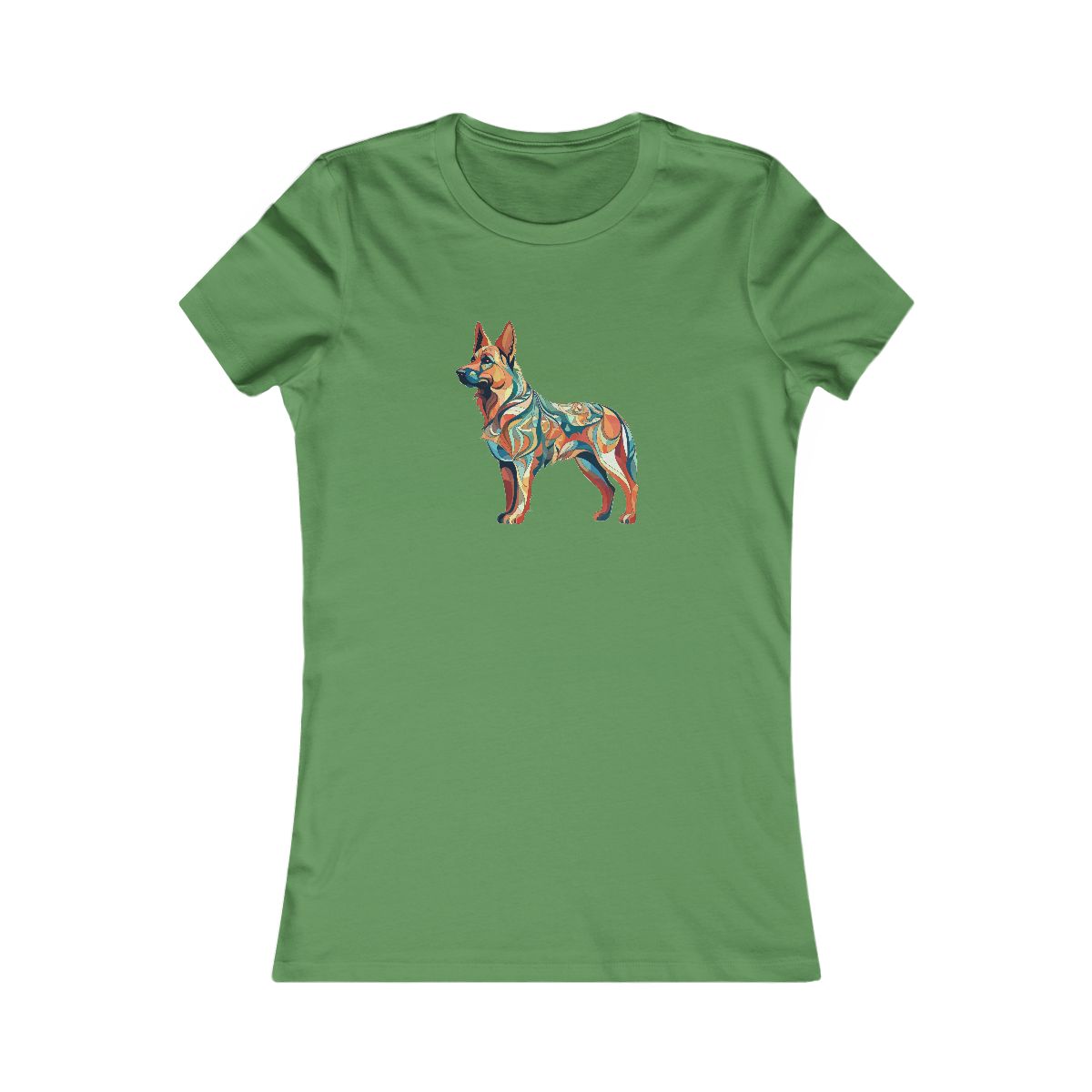 Art Nouveau German Shepherd - Women's Tee