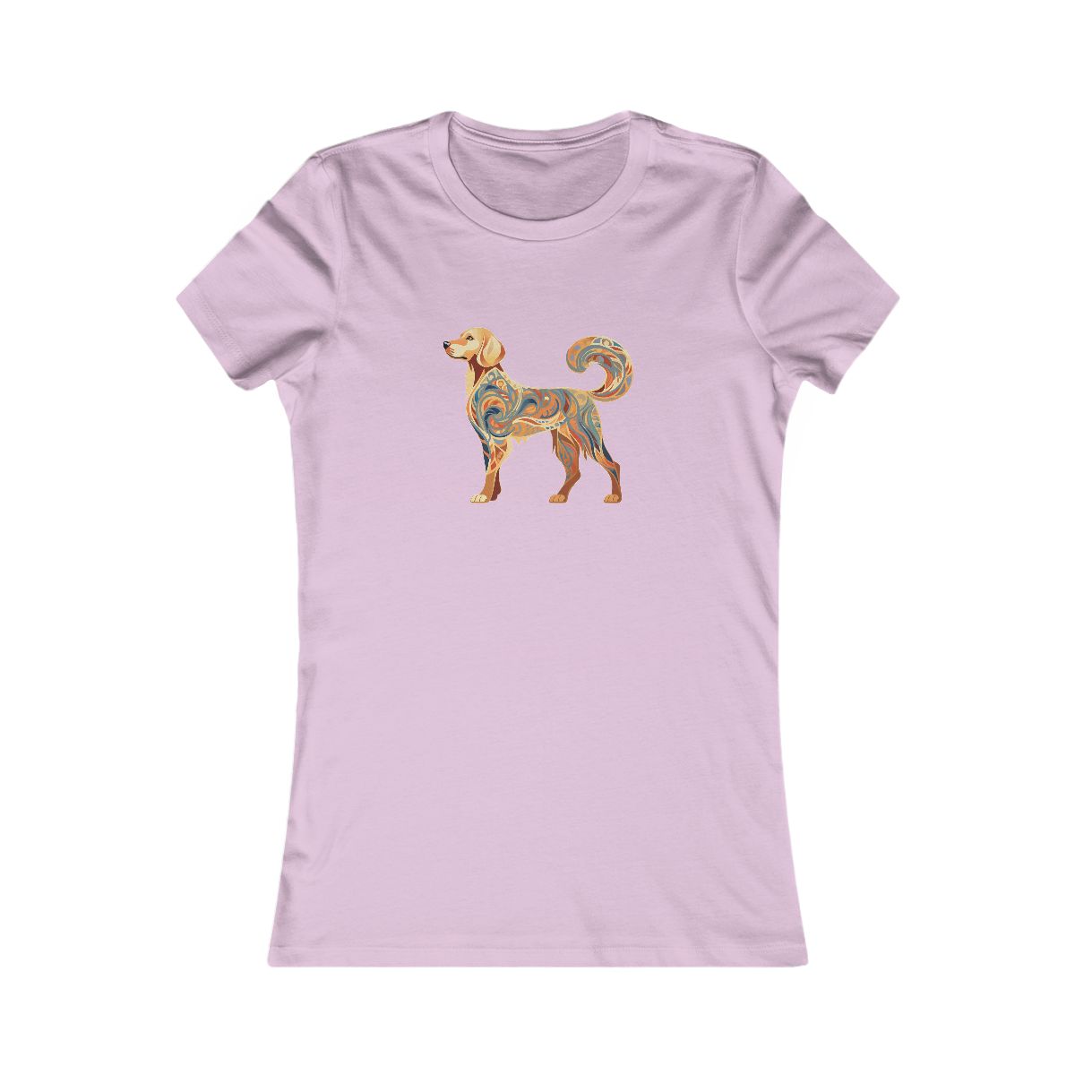 Art Nouveau Golden Retriever - Women's Tee
