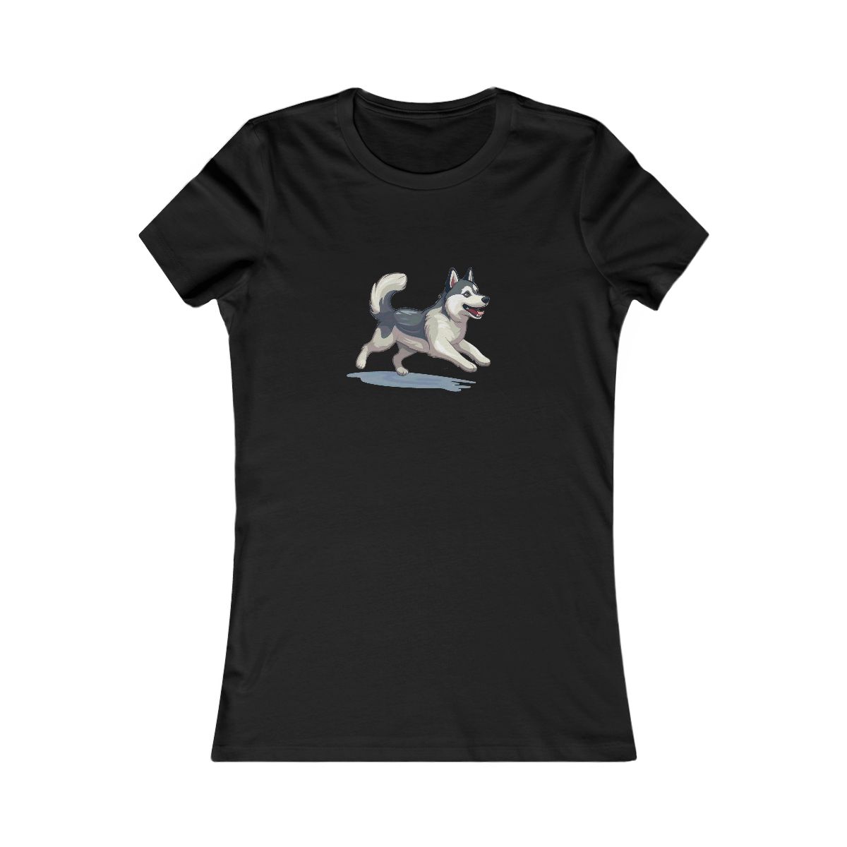 Playful Puppers Husky - Women's Tee