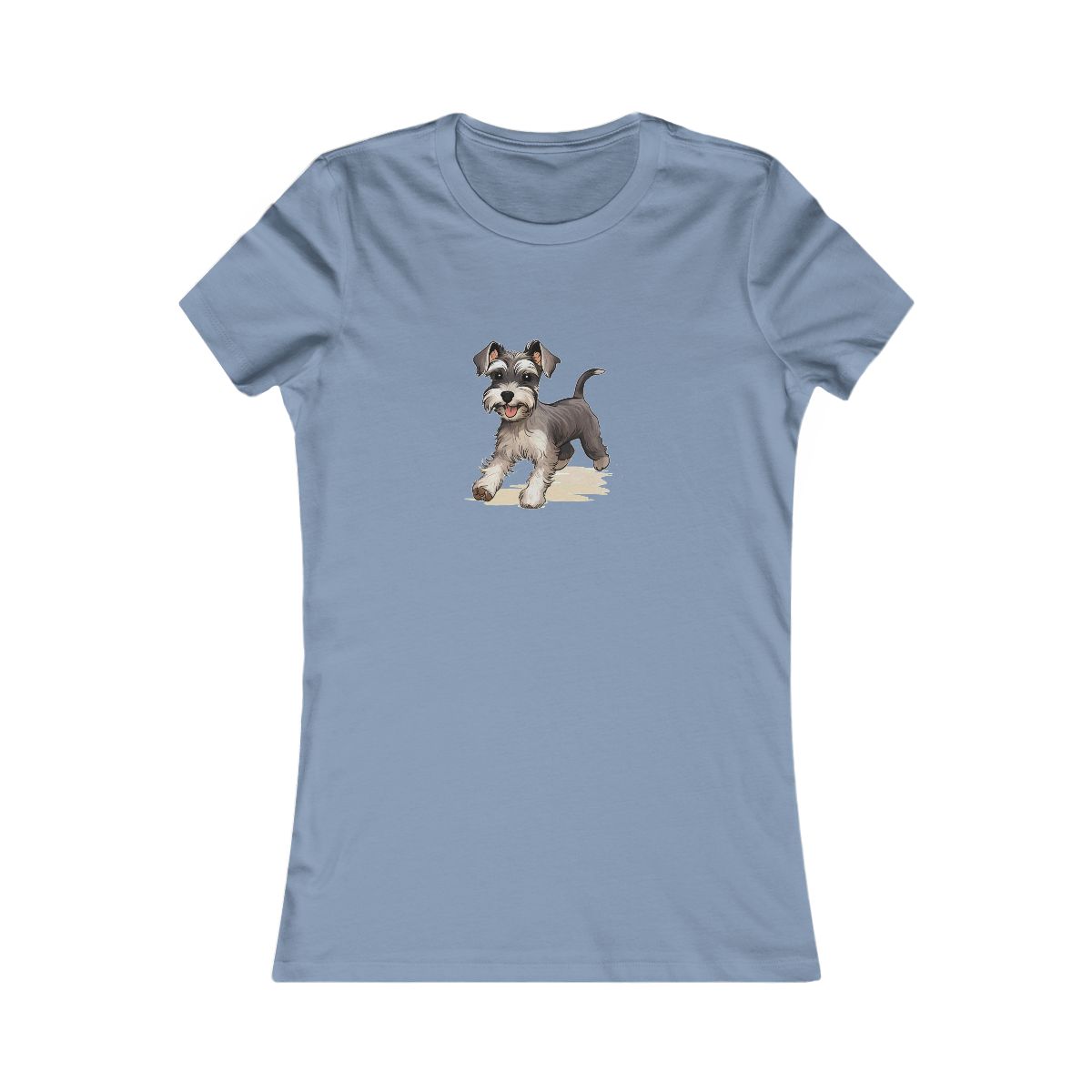 Playful Puppers Miniature Schnauzer - Women's Tee